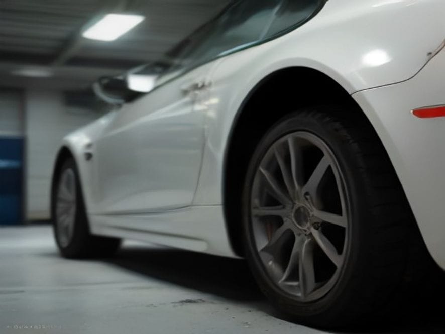 luxury car wash bay