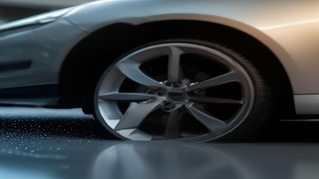 car polishing glossy paint